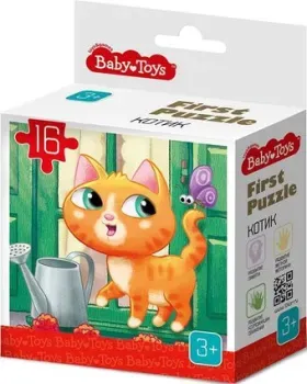 Baby Toys First Puzzle. Котик 04146