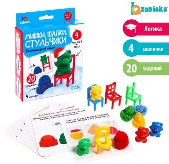 Zabiaka Мишки, шапки, стульчики 7534427