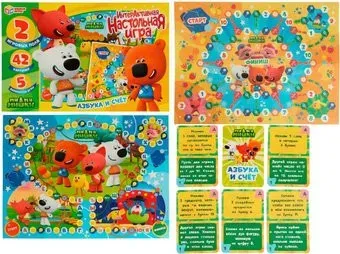 Умные игры Азбука и счет. Ми-ми-мишки 4680107974259