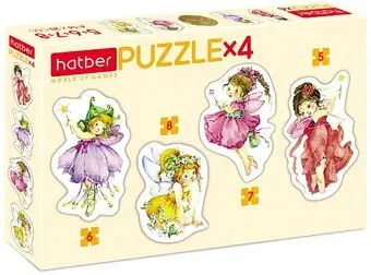 Hatber Цветочные феи 4 в 1 ПЗ5_17380