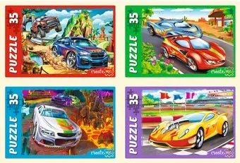 Рыжий кот Крутые машинки №12 П35-4688 (в ассортименте)