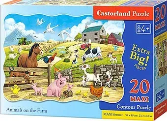 Castorland Maxi Животные на ферме C-02429