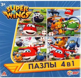Умные игры Супер крылья 4 в 1 4680107954312