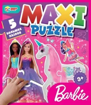 Умные игры Барби. Макси-пазлы 4680107968043