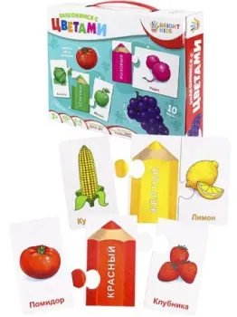 Bright Kids Знакомимся с цветами ИН-7620