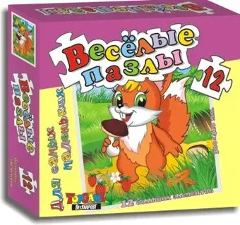 Topgame Веселые пазлы Белочка 00690