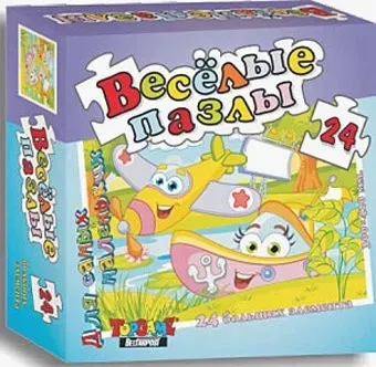 Topgame Веселые пазлы Машинки 00907