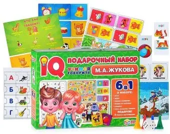 Умные игры IQ Учимся говорить 4680107915085