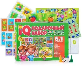Умные игры IQ М.А.Жукова. Азбука и счет 4630115527329
