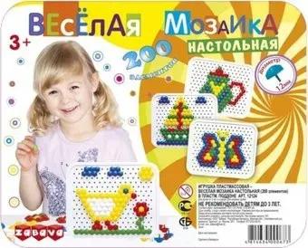 Забава Веселая мозаика 12124