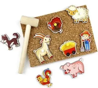 WoodLand Toys Веселые гвоздики. Ферма 118111