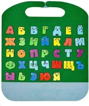 Smile Decor Забавные буквы Коврик-игралка в дорогу Ф903