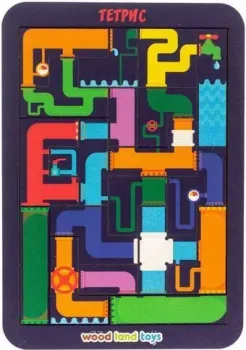 WoodLand Toys Тетрис малый. Водопровод 65203
