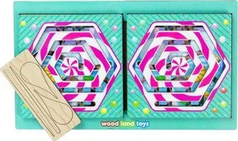 WoodLand Toys Межполушарная доска Сладкое веселье 134110