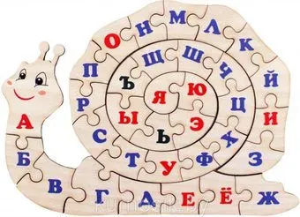 Мастер игрушек Алфавит Улитка IG0131