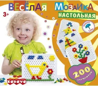 Забава Веселая мозаика 12103