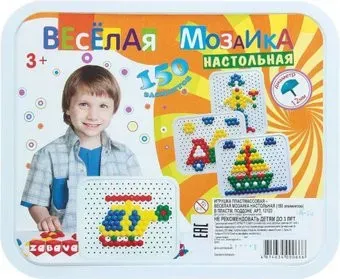 Забава Веселая мозаика 12123