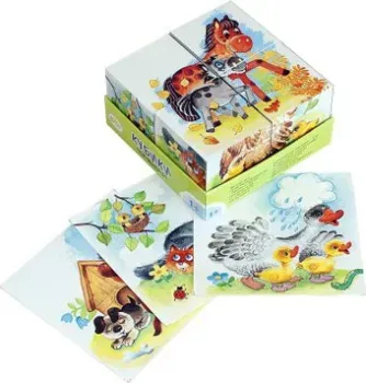 Step Puzzle Кубики Чей малыш? 87330