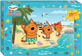 Step Puzzle Maxi Три кота new 1 91277 (35 эл)