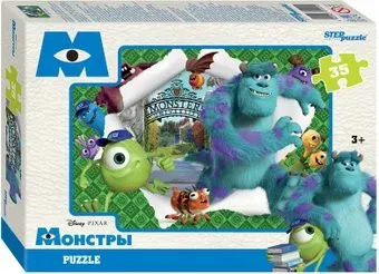 Step Puzzle Монстры 91441 (35 эл)