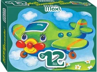 Step Puzzle Mini-maxi Самолетик 87005 (12 эл)