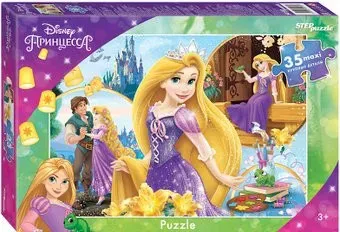 Step Puzzle Maxi Рапунцель - 3 91270 (35 эл)