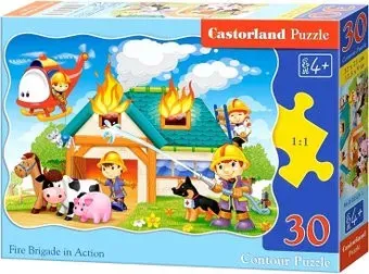Castorland Пожарная бригада B-03525