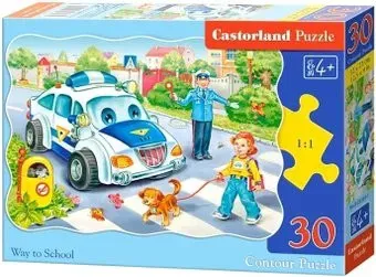 Castorland Дорога в школу B-03204