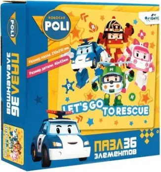 Origami Game Робокар Поли Спасатели в деле 05969 (36 эл)