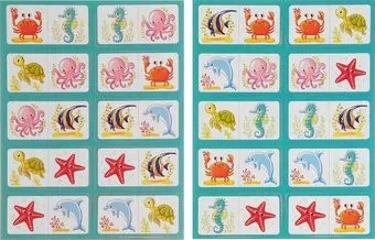 Айрис-Пресс Мягкие игры. Домино. Кто в море живет? 9785811257409