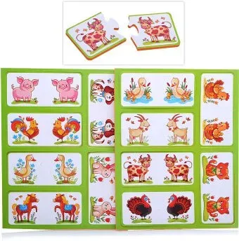 Айрис-Пресс Мягкие игры. Парочки. Кто на ферме живет? 9785811257454