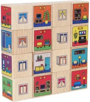 Краснокамская игрушка Кубики. Квартиры Куб-10