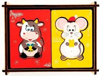 Сибирские Игрушки Доски сегена новогодние 03105