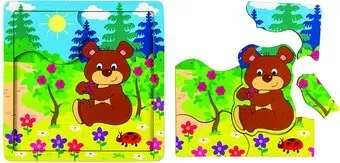 Step Puzzle Медвежонок 89068