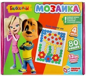 Умные игры Мозаика Барбоскины 4680107925343