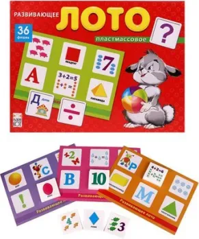Рыжий кот Развивающее лото ИН-8083