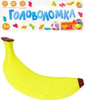 Рыжий кот Головоломка Банан И-6782