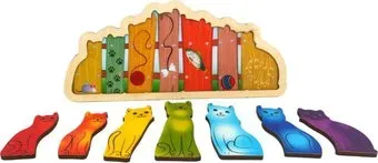 Нескучные игры Рамка-вкладыш. Разноцветные котята 7932