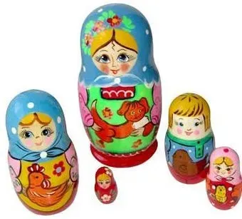 Нескучные игры Матрешка Подворье Р-45/747