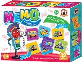 Русский стиль Мемо. Веселый транспорт RS-03456