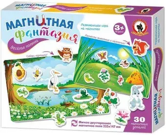Русский стиль Игра на магнитах. Веселая полянка RS-05417