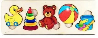 Нескучные игры Пазл-рамка. Игрушки 7994