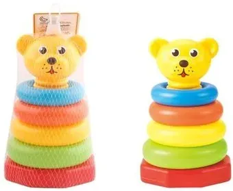 Наша Игрушка Пирамидка Медведь 617-39