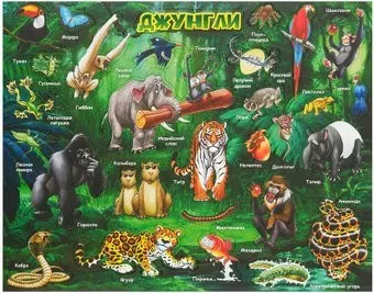 АГТ Геоцентр Животный мир джунглей DJU_MAG
