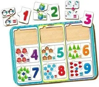 WoodLand Toys Вкладыш деревянный Примеры 091305