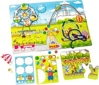 WoodLand Toys Парк аттракционов 112302