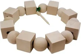RNToys Бусы геометрические неокрашенные Д-538