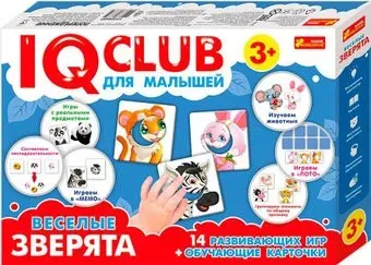 Ranok-Creative IQ-club. Веселые зверята 13152045Р
