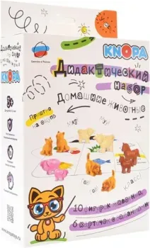 Knopa Дидактический набор Домашние животные 87039
