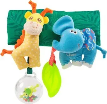 Chicco Жираф и Слоник на коляску 00010060000000